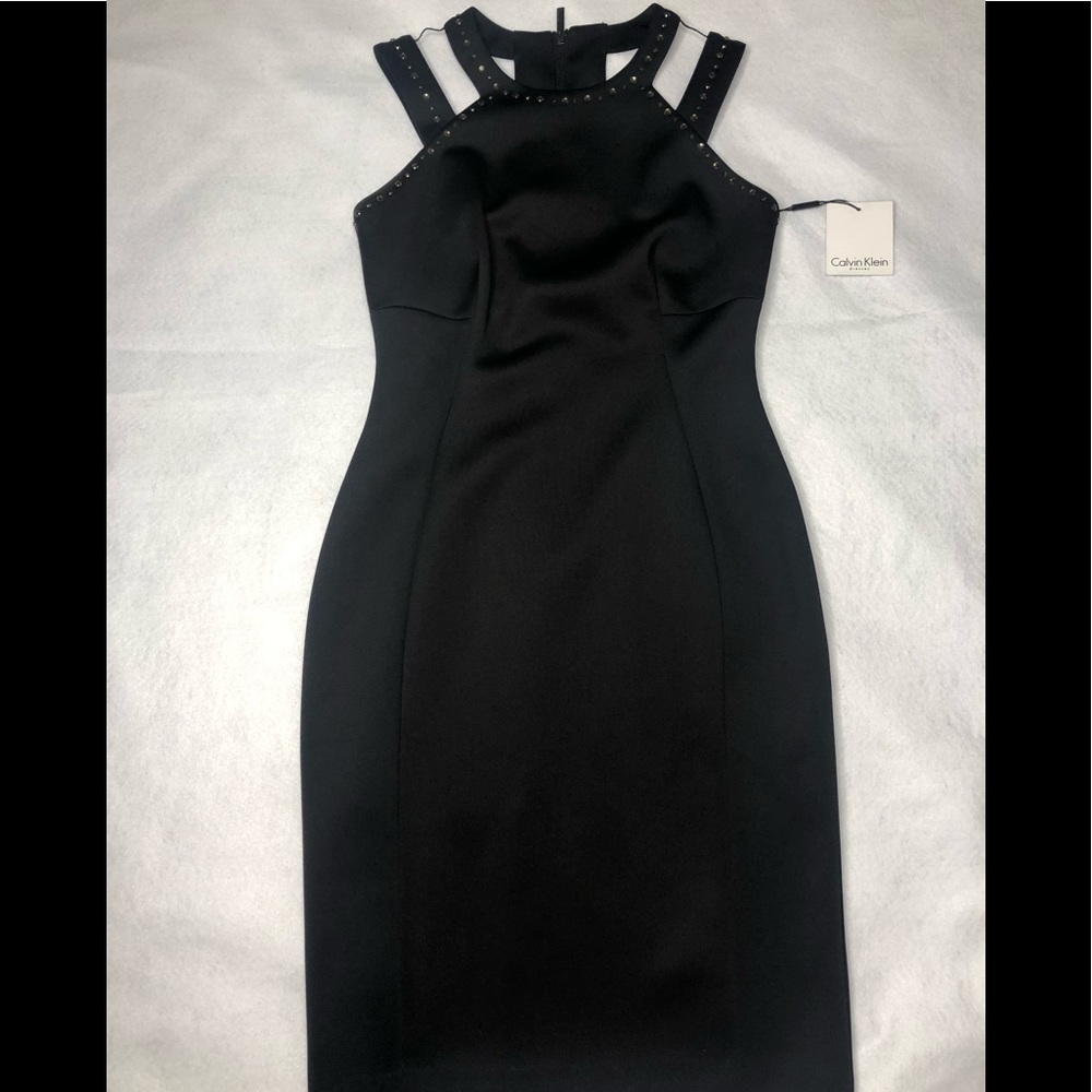 Calvin Klein Dress with Rhinestone Detail